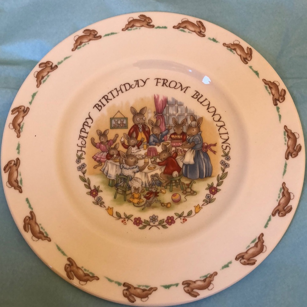 Bunnykins Royal Dalton plate